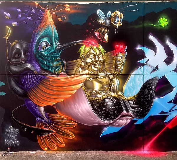 "GOOD" My part of the GOOD VS EVIL Wall